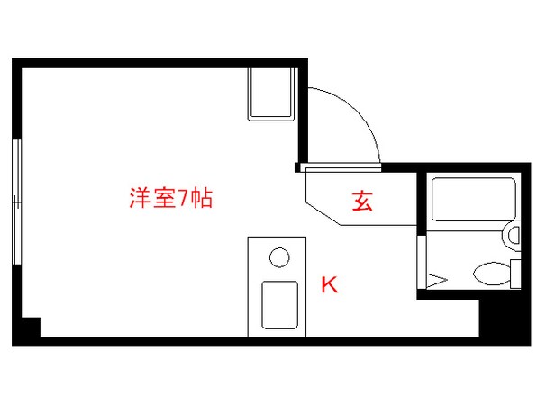 オリーブハウスⅡの物件間取画像